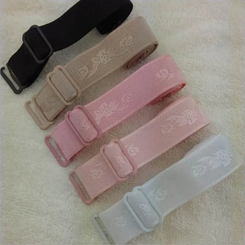 

Solid Color Bra Shoulder Strap Replacement 2cm For Women 200pairs