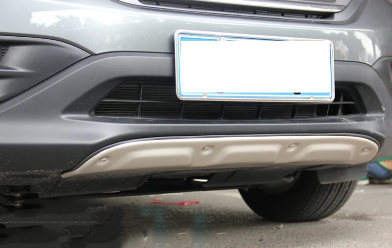 

Car Accessories For Honda CRV CR-V 2012 2013 2014 Aluminum Alloy Front Rear Bumper Protector Guard Skid Plate Sill Covers 2Pcs