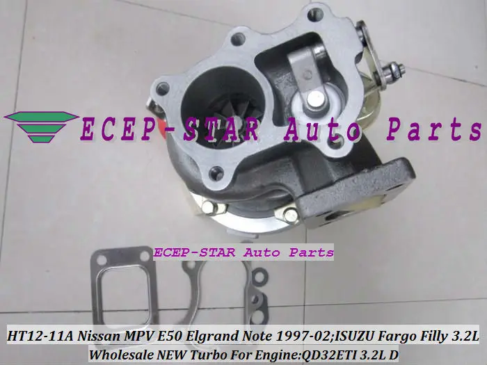 HT12-11A HT12-11B 047-274 14411-1W400 14411-1W401 Turbo для NISSAN MPV E50 Elgrand Note 97-02 для ISUZU Fargo Filly QD32ETI 3.2L