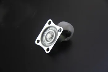 

PP Omni Wheel Universal Wheel Pant Metal Cabinet Furniture Feet Orbit 2wd Car Box Case 25mm Nylon Caster Car Part DIY RC Toy