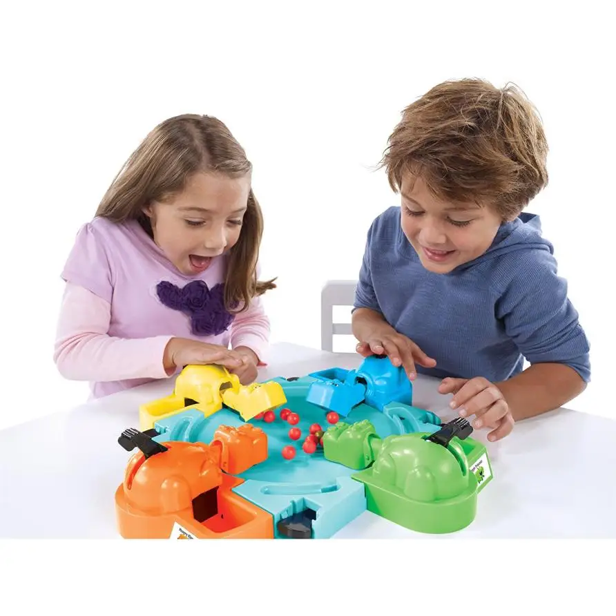 

Hippos Hungry Creative Desktop Toys Interactive Fun Board Game For Kids Early Childhood Intelligence Developer toy Cherryb