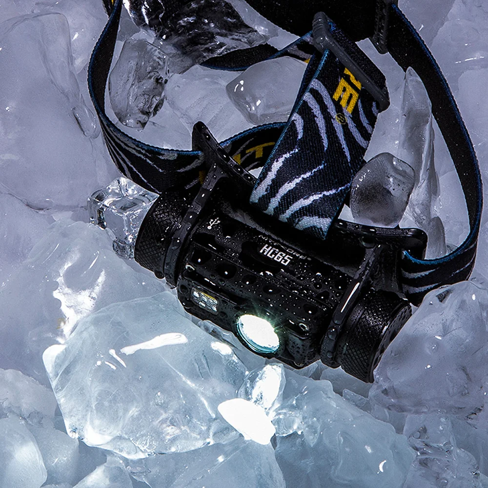 Налобный фонарь NITECORE HC65 40C низкотемпературный водонепроницаемый 1000 лм 3