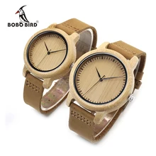 font b BOBO b font font b BIRD b font Women Watches Bamboo Wooden Watch