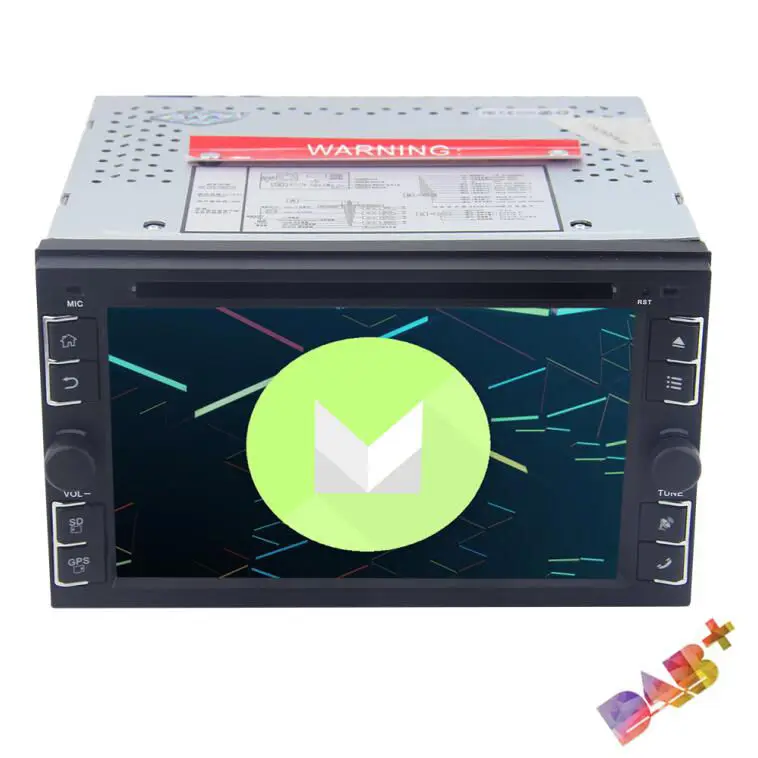 Perfect 6.2" HD Car Stereo 2GB RAM 2Din Android 6.0 4 Core GPS OBD2 WIFI DVD Player DAB+ 3