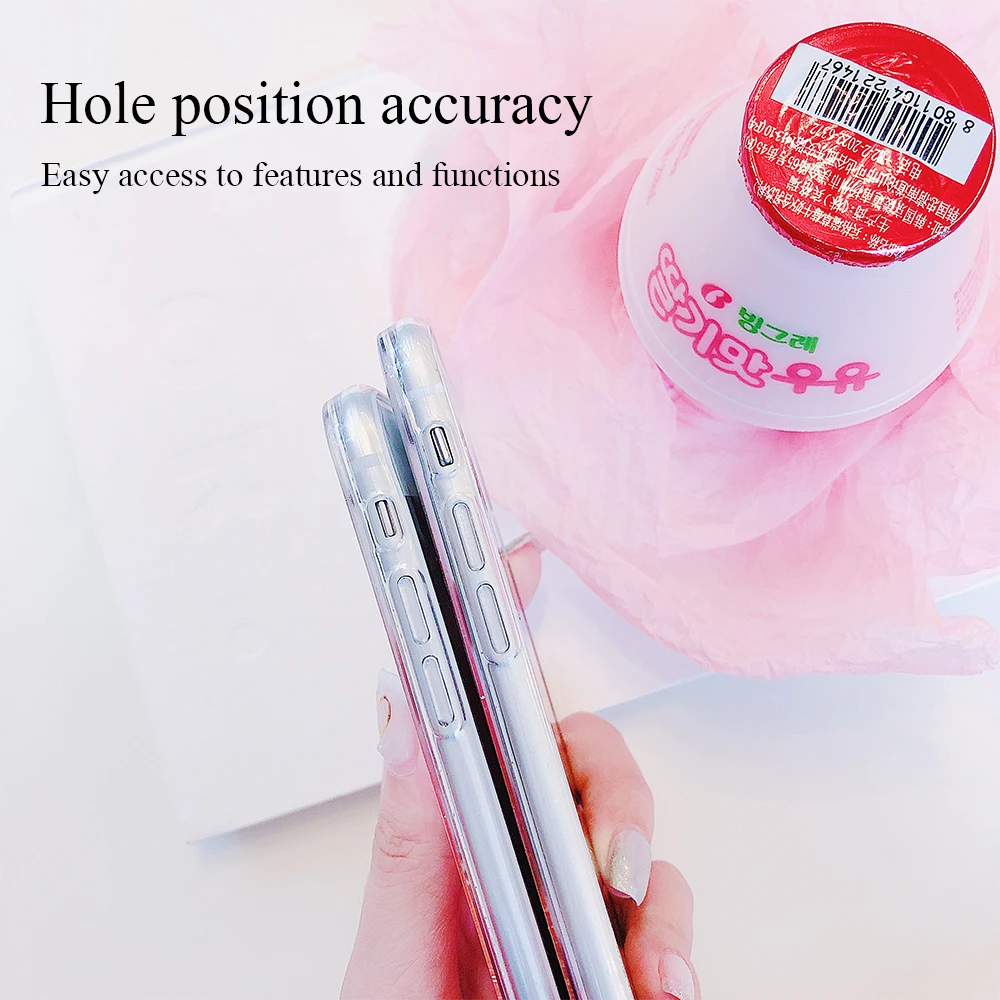 Ascromy For iPhone 7 Case Glitter Strawberry Watermelon Silicone Cover For iPhone XS X 8 Plus 6 6S 7plus 8plus Coque Accessories (3)