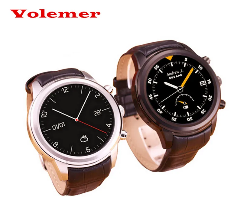 

Volemer X5 Bluetooth 4.0 Life Waterproof Original Smart Watch Android 4.4 Support WiFi GPS With 3G SIM Card for Android IOS