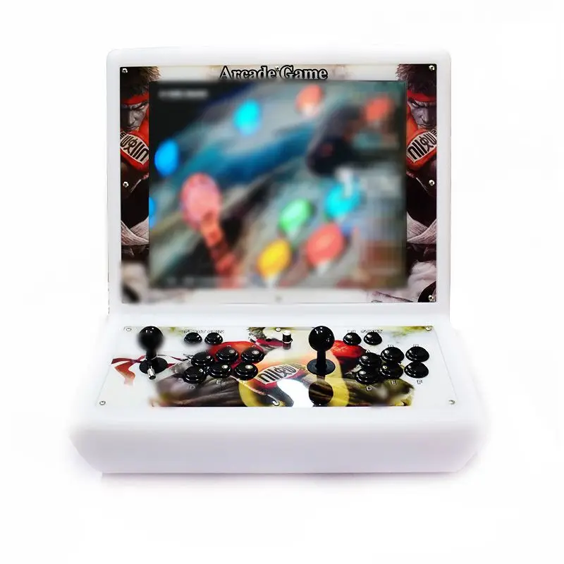 

Rasperry Pi 3B 19 Inch Arcade Console Recalbox 10K Games Installed 4:3 LCD Screen Arcade Machine for 2Player Bartop