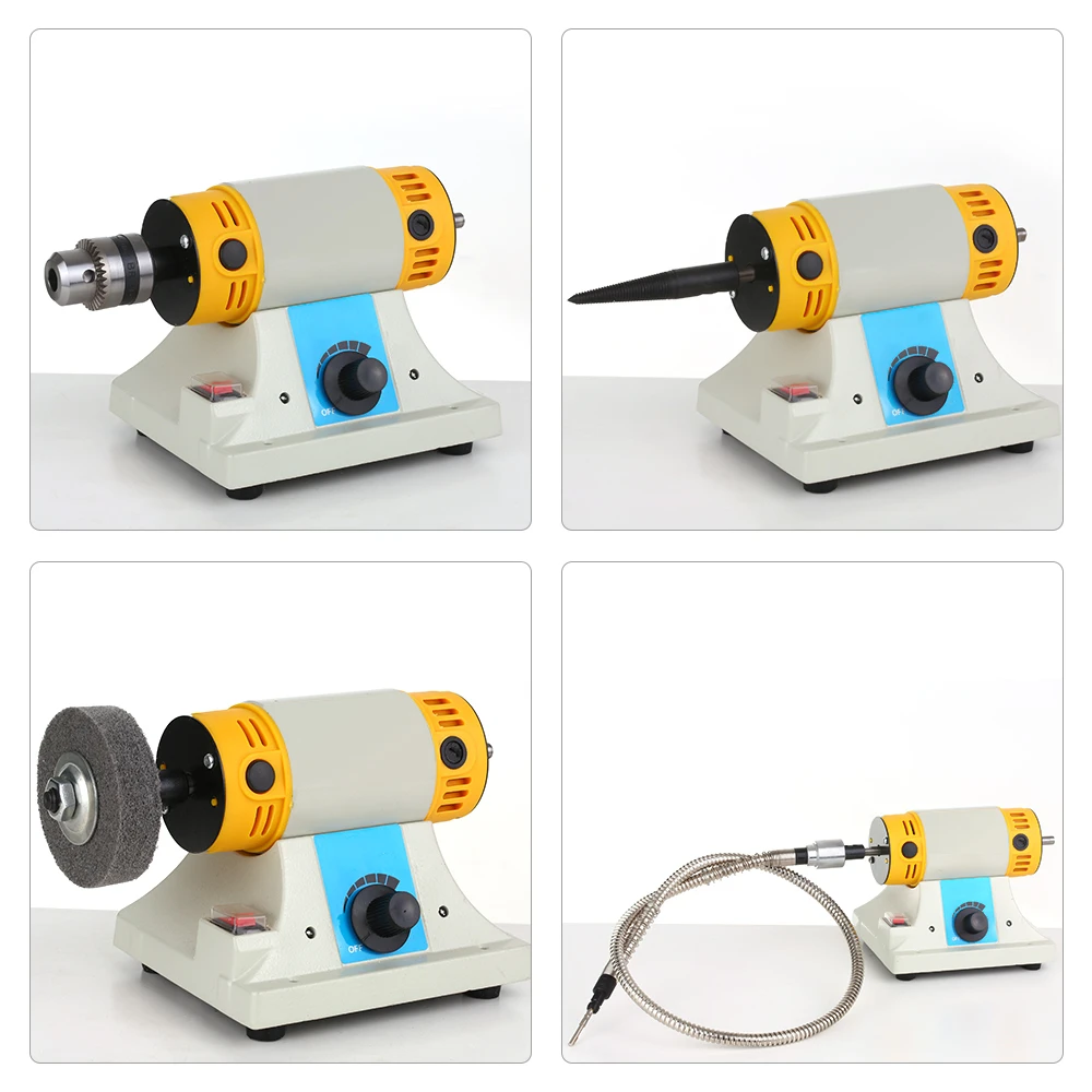 Мини ТМ стол токарный станок полировка двигателя Ювелирные изделия роторная полировальная машинка Полировка Шлифовка Чистка обработка мотора