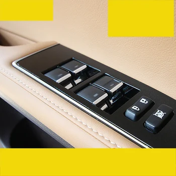 

lsrtw2017 stainless steel car window control buttons trims for lexus es200 es250 es300 es350 2012-2018 ct200h