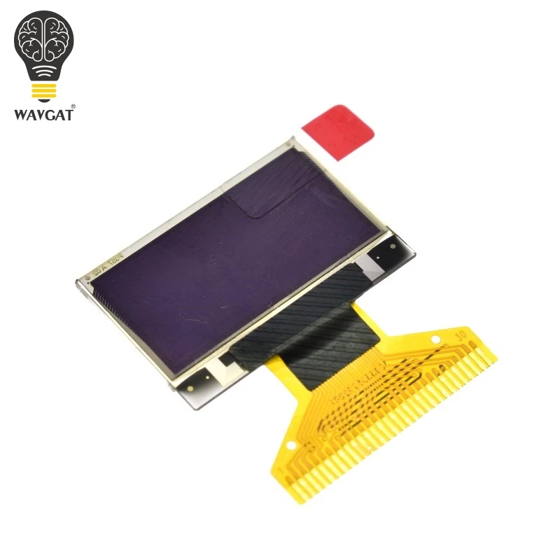 WAVGAT 0,96 дюймов Белый Синий Желтый Синий 0,96 дюймов OLED 128X64 OLED дисплей для Arduino 0,9" IIC IEC связь