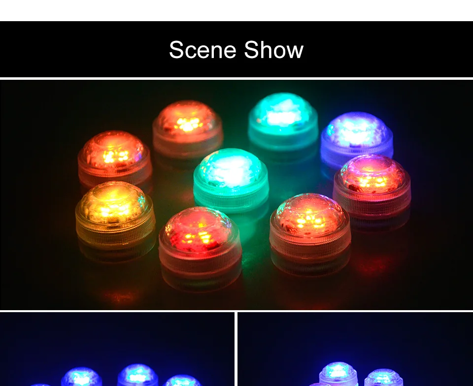RGB LED Submersible Candle Light (3)