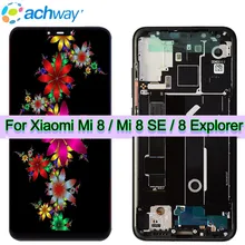 Amoled экран Xiaomi mi 8 ЖК mi 8 Explorer дисплей дигитайзер сборка сенсорный экран Замена 6,2" Xiaomi mi 8 ЖК mi 8 SE ЖК