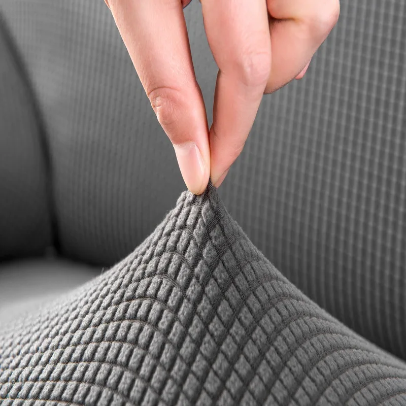 Утолщенная эластичность кукурузные зерна все включено диван покрытие трикотажный, на диван покрытие в японском стиле сплошной цвет решетки диван полотенце