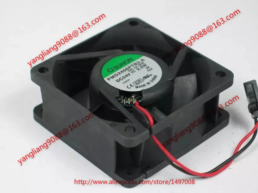 SUNON PMD2406PTB3-A (2).U.GN DC 24V 2 5 W 60x60x25 мм вентилятор охлаждения сервера | Компьютеры и офис