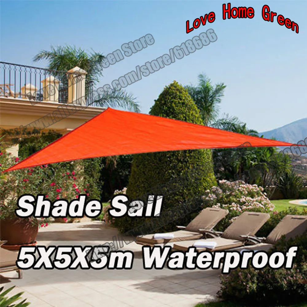 Aliexpresscom Buy Right Triangular Shade Sail Canopy Sunshade