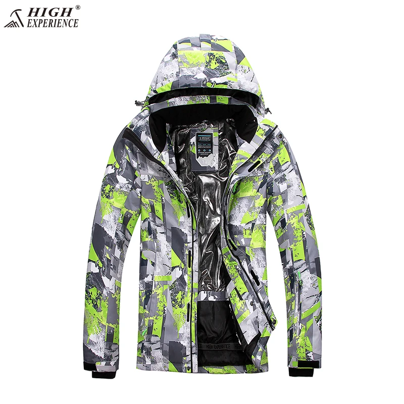 European Ski Jacket Men Mountain Skiing Winter Mens Suit Snow Clothes