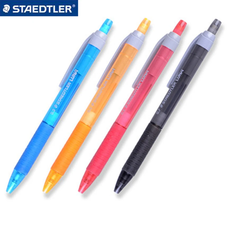

1Pc Staedtler Graphite Drafting Automatic Mechanical Pencil four Color 0.5/0.7mm Plastic Body Office & School Writing Stationery