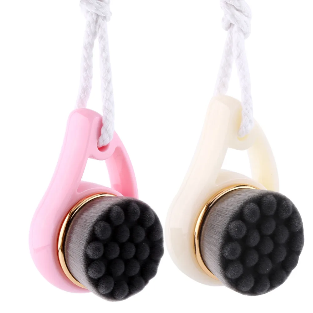 Face Wash Brushes Facial Cleaning Brushes Bamboo Face Massager Wash