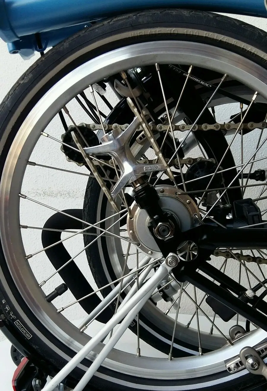 Quick Release Pedal Holder for Brompton, Dahon, Tern, Foldable Bike, Ver.2