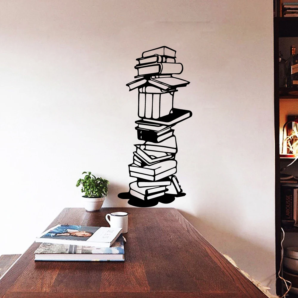 

Books Wall Sticker Wall Decals Sticker Mural Art For Bedroom Kids Room Decoration Accessories Diy Poster