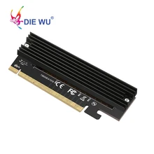 PCIE X16 к M.2 M ключ NVMe SSD Ethernet адаптер M-Key интерфейс карты расширения высокая скорость