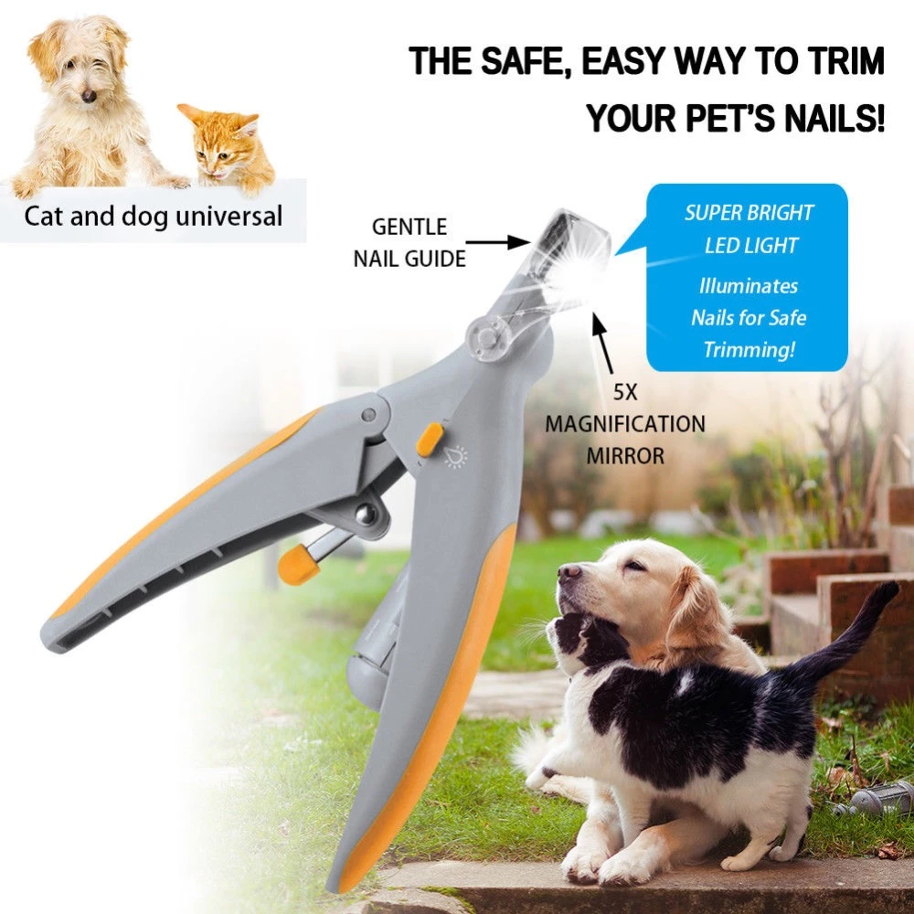 dog nail trimmer with light