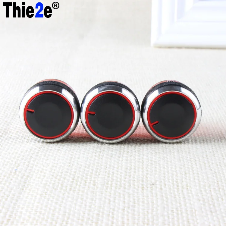 Ручка кондиционера панель переключателя для Peugeot 206 207 Citroen C2 3 шт./компл.|buttons