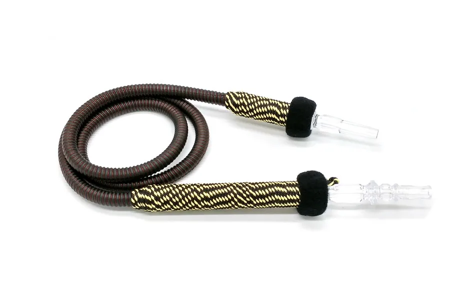 1.8m Long Leather& Acrylic Shisha Hose For Hookah / Water Pipe / Sheesha / Chicha / Narguile Accessories SH-508