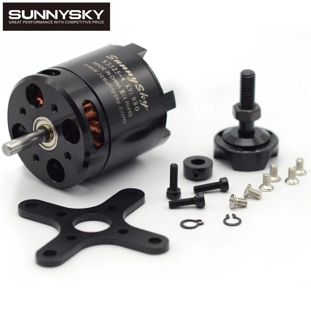 4pcs/lot Original SunnySky X3525 520KV/720KV/880KV Brushless Motor X-series for FPV Multicopter RC Quadcopter