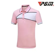 Натуральная одежда от PGM костюм детский Гольф одежда для девочек футболка с короткими рукавами дышащая юбка девочек Размер M-XXL