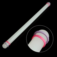 Полезная пластиковая белая антипригарная скользящая скалка для помадки помадка для торта тесто ролик украшения трафарет для выпечки DIY кухонные инструменты для приготовления пищи