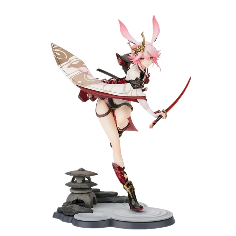 

Anime Honkai Impact 3 Sakura Yae Heretic Miko Sexy girls Anime PVC Action Figures toys Anime figure Toys For Kids children