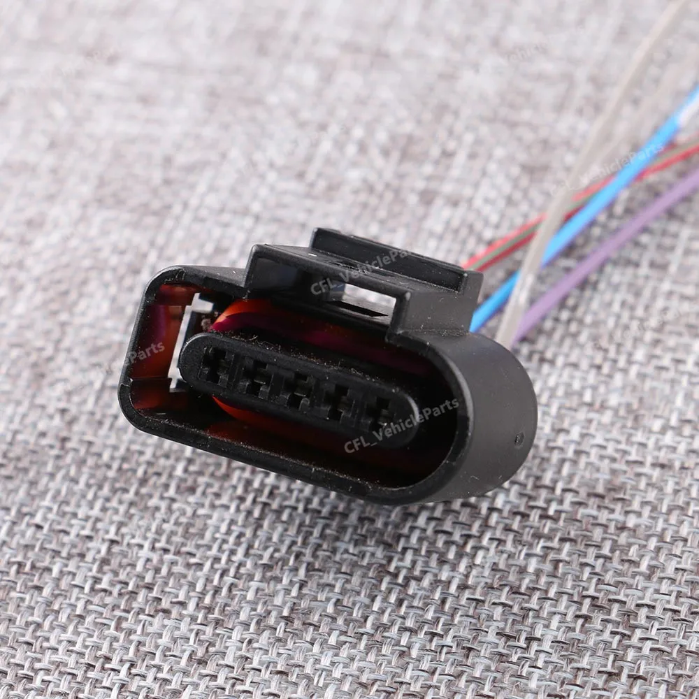 5 Pin расходомер воздуха провода разъем 1J0973705 для VW Passat Golf 2004 2017 Jetta Audi A3 A4 A6 A8 2010 Q7