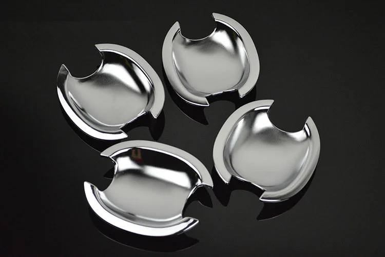 

FUNDUOO For Skoda Fabia / Octavia / Superb 2002 2003 2004 2005 2006 2007 New Chrome Car Door Handle Cup Bowl Cover Trim