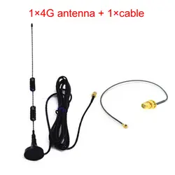 4G 5dbi LTE антенны 3 г 4G LTE Антенна 698-960/1700-2700 мГц магнитное основание RF SMA RG174 3 м + 15 см SMA женский для IPX 1,13 Кабель