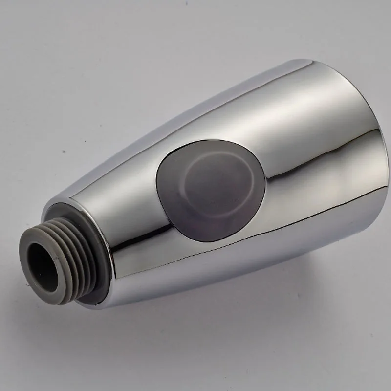 

Free Shipping Dual Sprayer Nozzle Kitchen Spout Head Chrome Finished Replace Spout for Kitchen Faucet