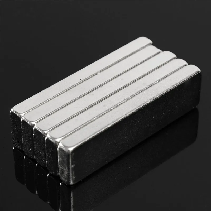 5 шт. 40x10x4 мм N52 Блок Бар Магнит Редкоземельные неодимовые Permenent магниты прямоугольные квадратные магниты на холодильник 40 мм x 10 мм x 4 мм