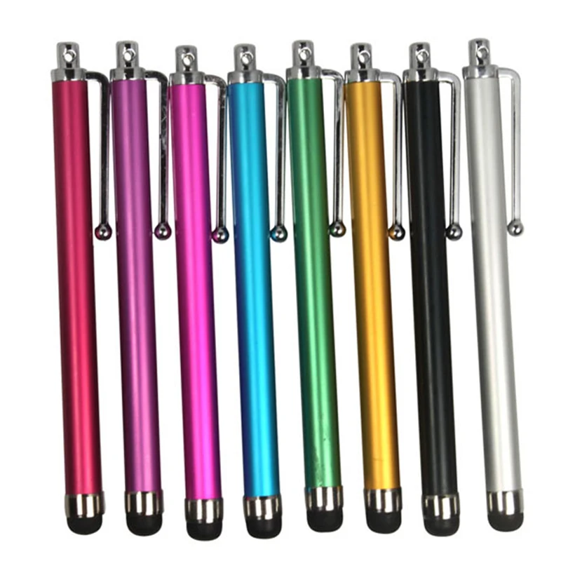 

Universal Multicolor Metal 8 Pcs Stylus Touch Pen for iPad Air 2 iPad mini 3 iPhone 6 6 Plus 5S 5 Tablet PC Screen Device A20