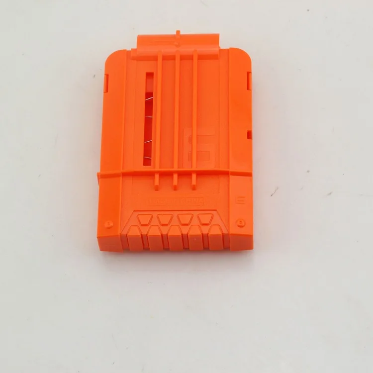 

6 Darts Soft Bullet Clips For Nerf N-strike Elite Series 6 Bullets Ammo Cartridge Dart For Nerf Bullet Clips Orange