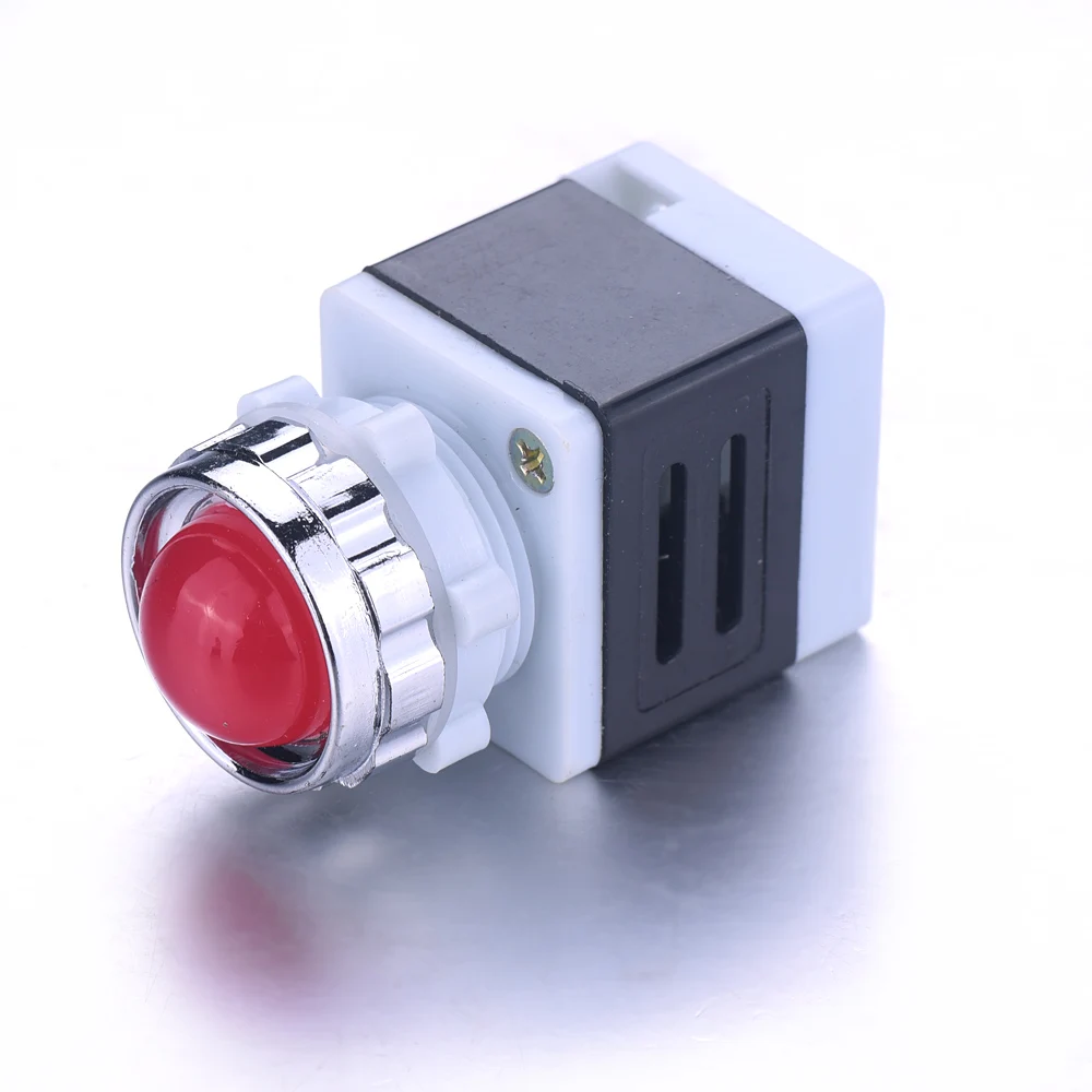 Новое поступление 1/2 шт. AC 220V светодиод для монтажа на панель Мощность Индикатор