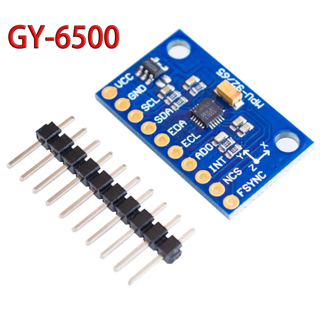 6-осевой акселерометр GY-6500 MPU-6500 6 дБ модуль гироскопа интерфейс SPI MPU6500 |