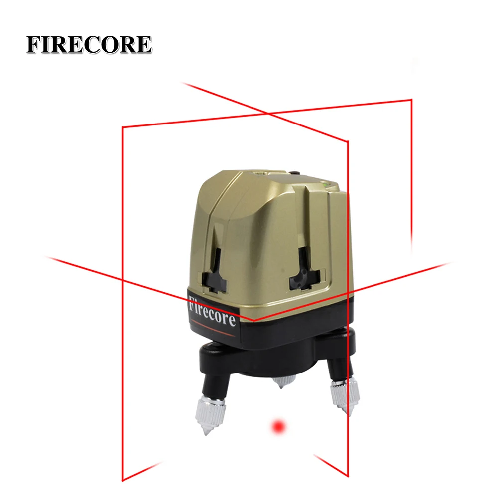 

FIRECORE A8819 Portable 5Lines 360 Degree Laser Level Horizontal and Vertical Cross Red Beam Laser Line