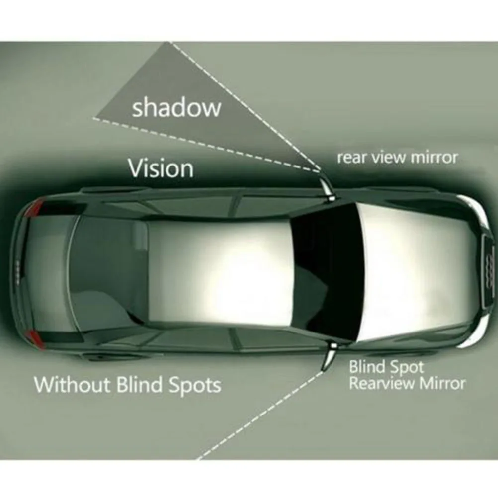Изогнутое выпуклое зеркало заднего вида 2 шт.|convex mirror|blind spot convex mirrorcar mirror |