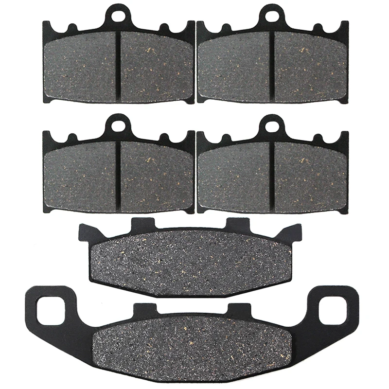 

Motorcycle Front and Rear Brake Pads for Kawasaki ZZR400 ZZR 400 ZX400 1990-1992 ZX600 ZX 600 ZX6 1990 1991 1992 1993