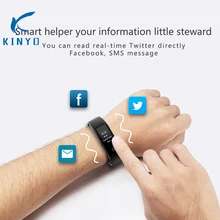 Bluetooth браслет монитор сердечного ритма спортивный браслет Открытый трекер активности Smartwatch здоровье умный помощник Подарки для пар