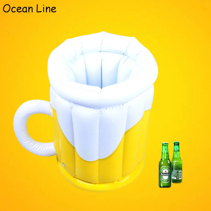 High Quality 40cm Inflatable PVC Beer Keg Ice Cooler Barrel Party