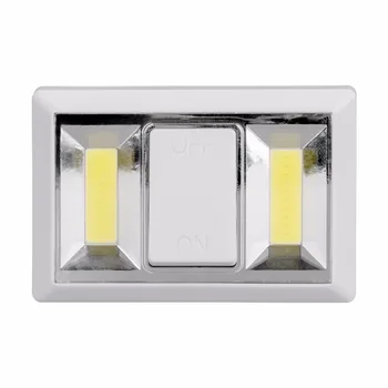 

Magnetic LED Night Light Ultra Bright Mini 2 COB Wireless Wall Light Battery Operated Kitchen Garage Closet Camp Emergency Light