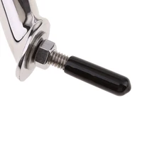 יד rail סירת תפוס מעקות יד Rail 8 אינץ נירוסטת 7/8 אינץ הצינור העגול 200mm אורך (3)