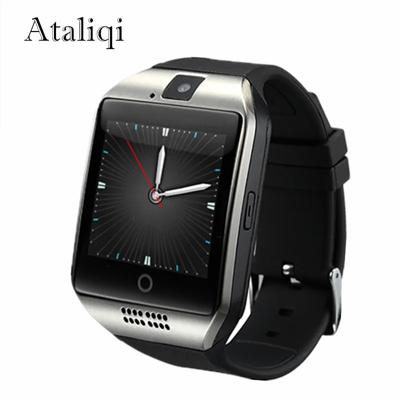 Ataliqi Q18 Smart Watch Men Support TF Sim Card Push Message Answer Call Fitness Tracker Bluetooth Smartwatch for Android Phone
