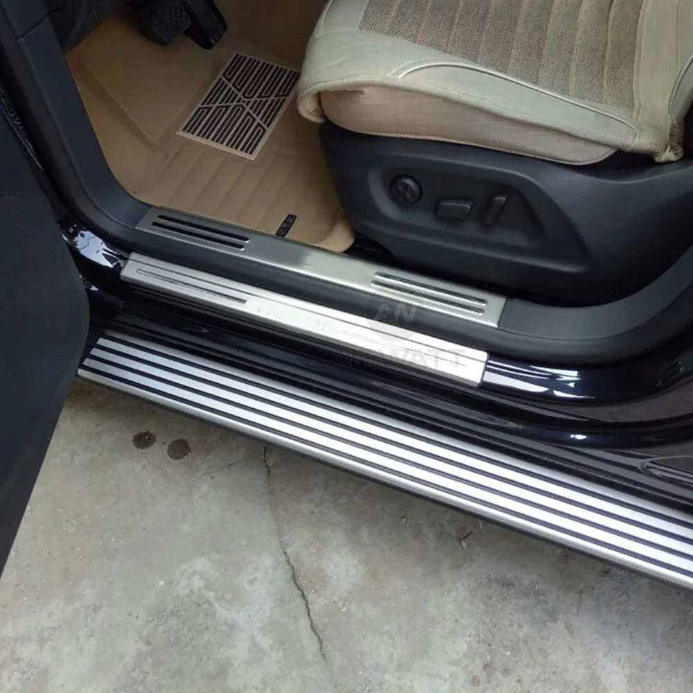 4 шт. наружная внутренняя Накладка для Volkswagen Tiguan 2012 2016|Хромирование| |